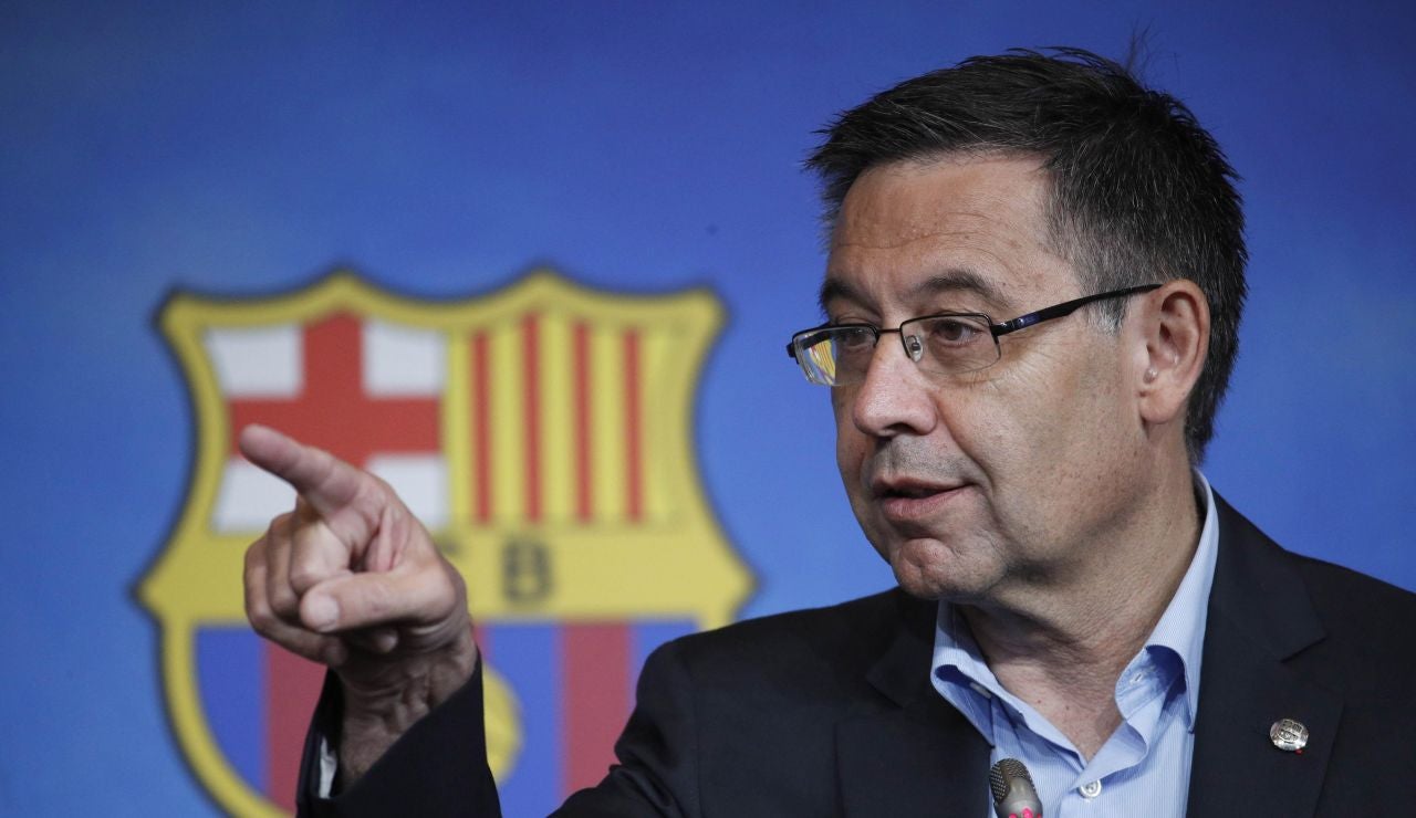 Bartomeu atiende a los medios de comunicación Bartomeu atiende a los medios de comunicación