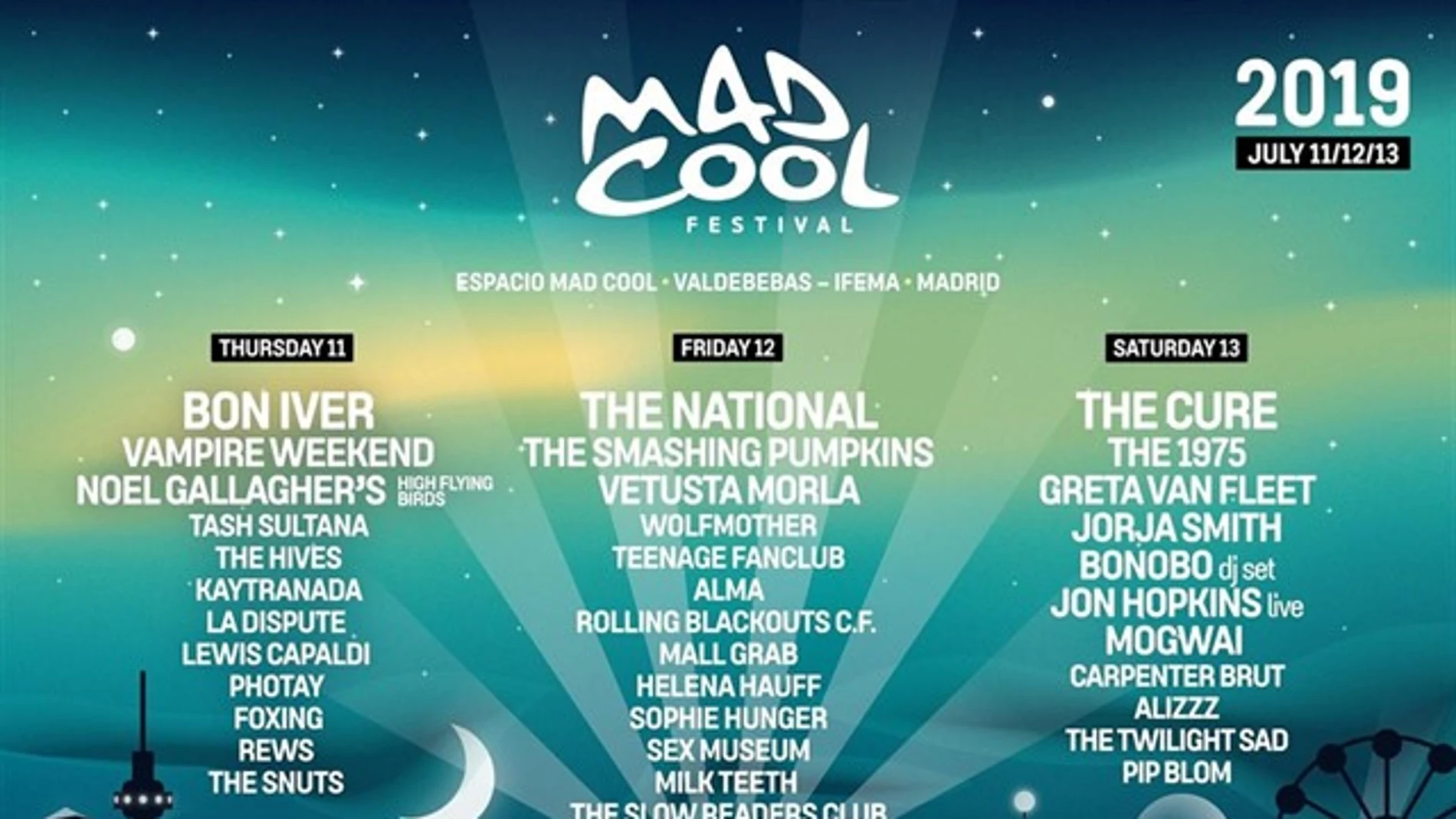 Mad Cool Festival 2019 Mad Cool Festival 2019