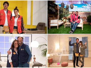 Parejas que han ido ganando semanalmente en 'Masters de la reforma' Parejas que han ido ganando semanalmente en 'Masters de la reforma'