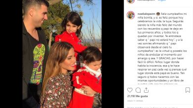 La emotiva felicitación de la mujer de Reyes a su hija mayor: 