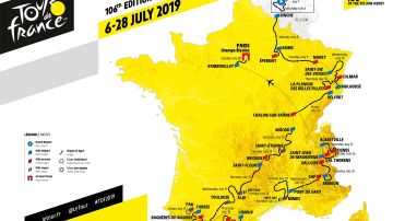 Así será el recorrido del Tour de Francia 2019