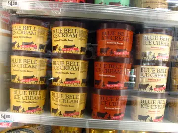 Helados en un supermercado Helados en un supermercado