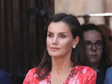 La reina Letizia durante el acto La reina Letizia durante el acto