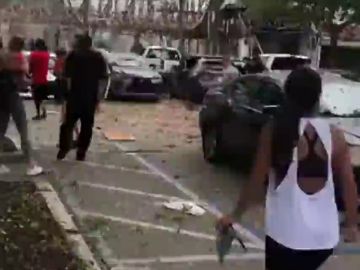 Varios heridos en una explosión por una fuga de gas en un centro comercial del sur de Florida