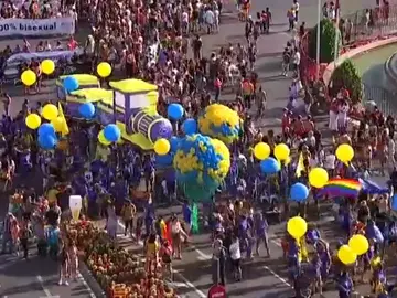 43 carrozas desfilarán en la cabalgata del Orgullo Gay de Madrid 2019 43 carrozas desfilarán en la cabalgata del Orgullo Gay de Madrid 2019