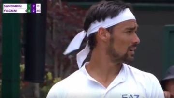 Fognini en Wimbledon