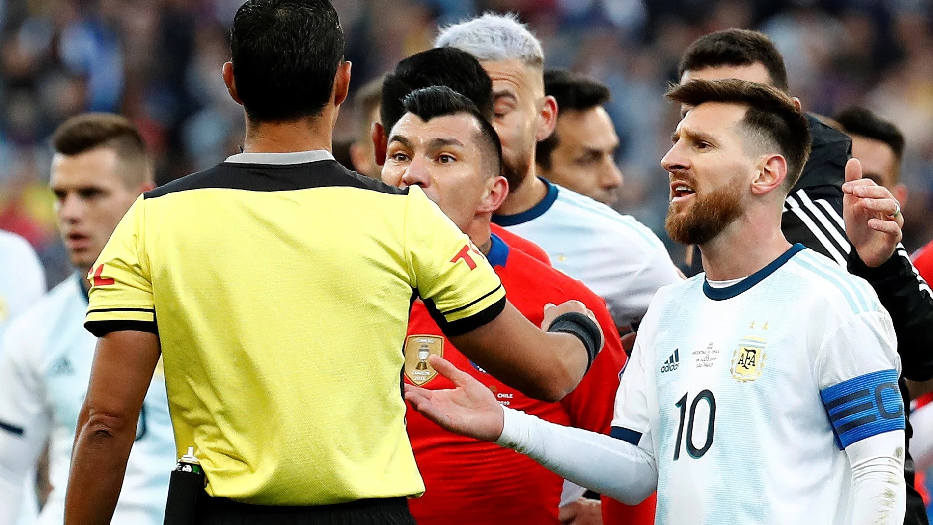 Leo Messi en la Copa América Leo Messi en la Copa América