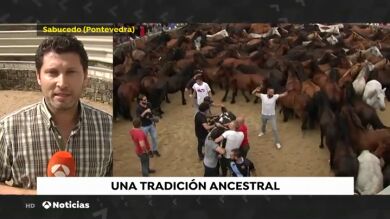 Una tradición ancestral atrae a miles de visitantes a Sabucedo, un pueblo de 60 habitantes