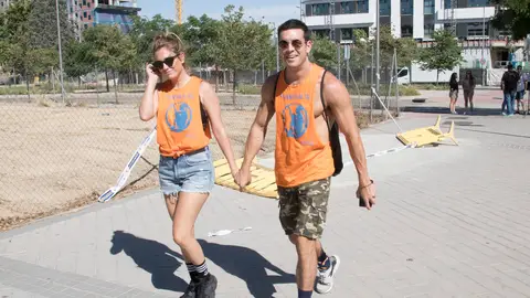 Mario Casas y Blanca Suárez en el Orgullo de Madrid Mario Casas y Blanca Suárez en el Orgullo de Madrid