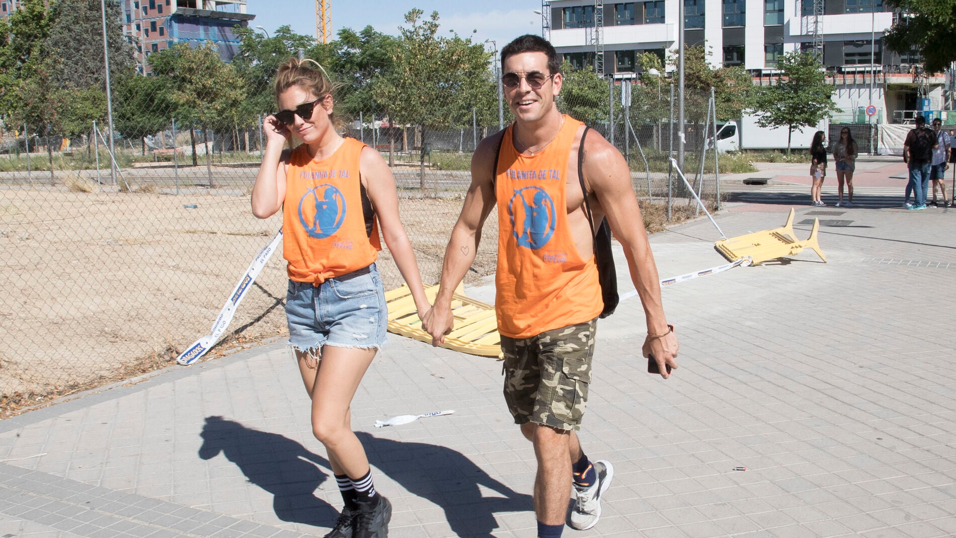 Mario Casas y Blanca Suárez en el Orgullo de Madrid