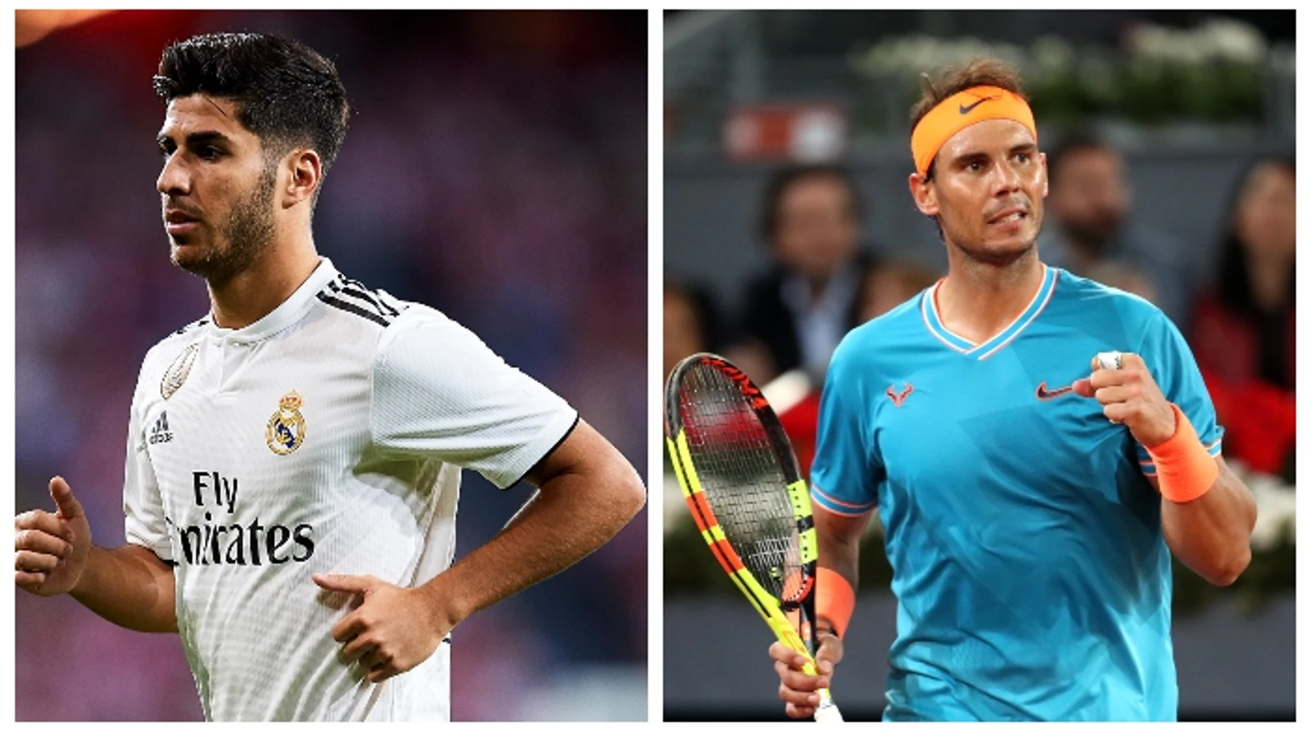 Marco Asensio y Rafael Nadal Marco Asensio y Rafael Nadal