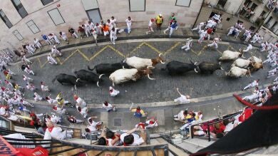 Vídeo del primer encierro de San Fermín