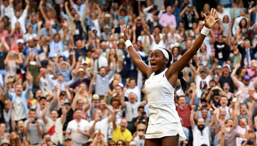 Cori Gauff pasa a octavos de final con tal solo 15 años