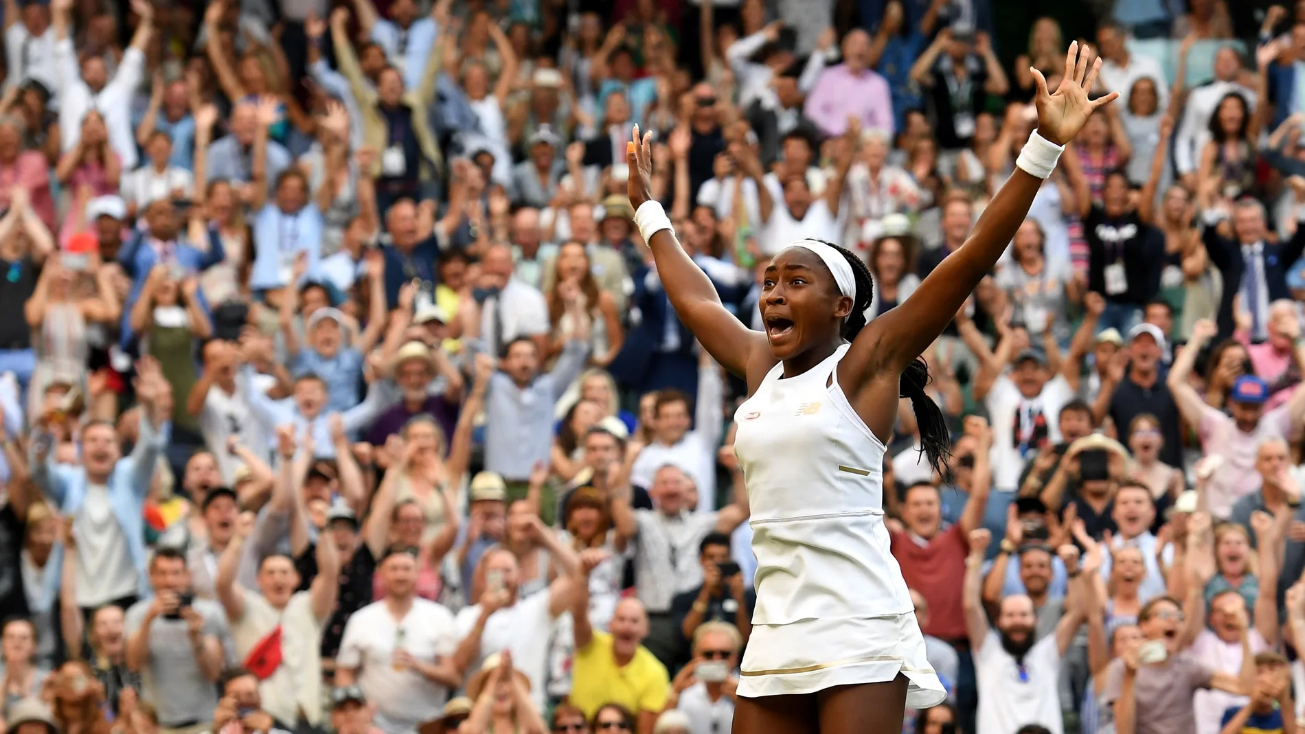 Cori Gauff pasa a octavos de final con tal solo 15 años Cori Gauff pasa a octavos de final con tal solo 15 años