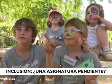 Un campamento de verano fomenta la inclusión entre niños con discapacidad Un campamento de verano fomenta la inclusión entre niños con discapacidad