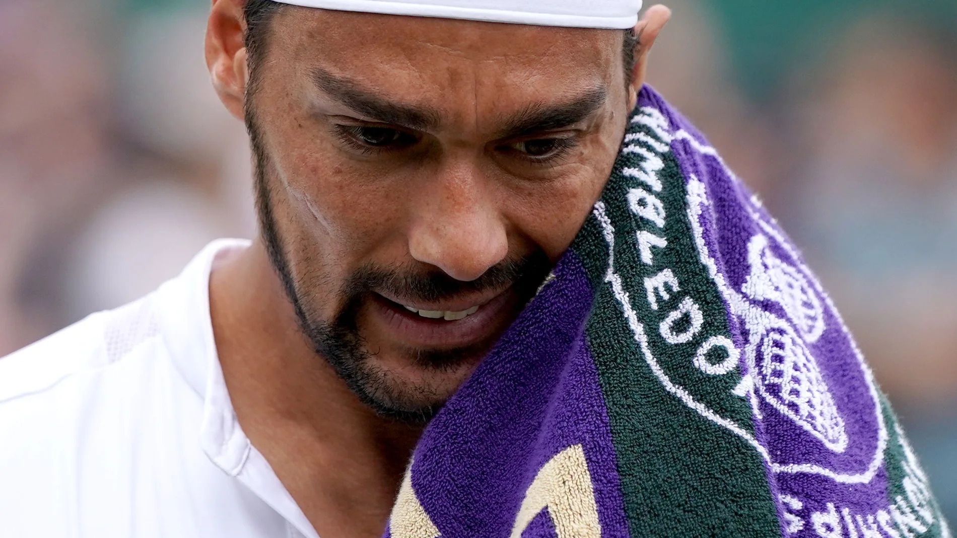 Fabio Fognini pide perdón por sus palabras en Wimbledon Fabio Fognini pide perdón por sus palabras en Wimbledon