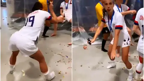 El sensual baile de la goleadora Alex Morgan que está reventando las redes sociales El sensual baile de la goleadora Alex Morgan que está reventando las redes sociales