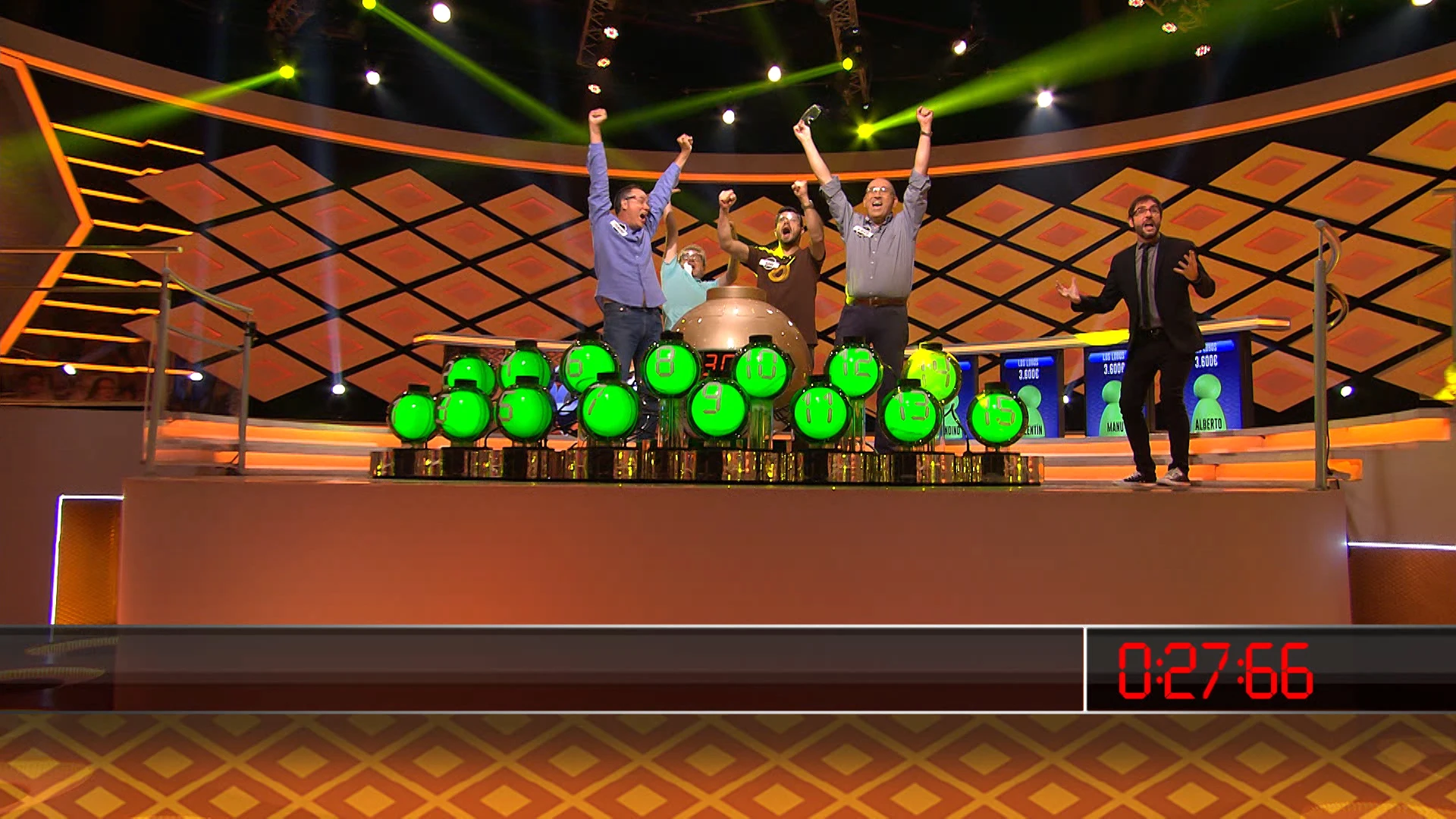 'Los Lobos' ganan el bote de 4.130.000€ en '¡Boom!'
