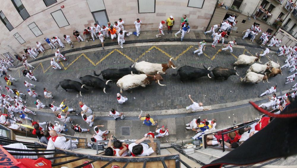 Sigue en directo el tercer encierro de San Fermín 2019