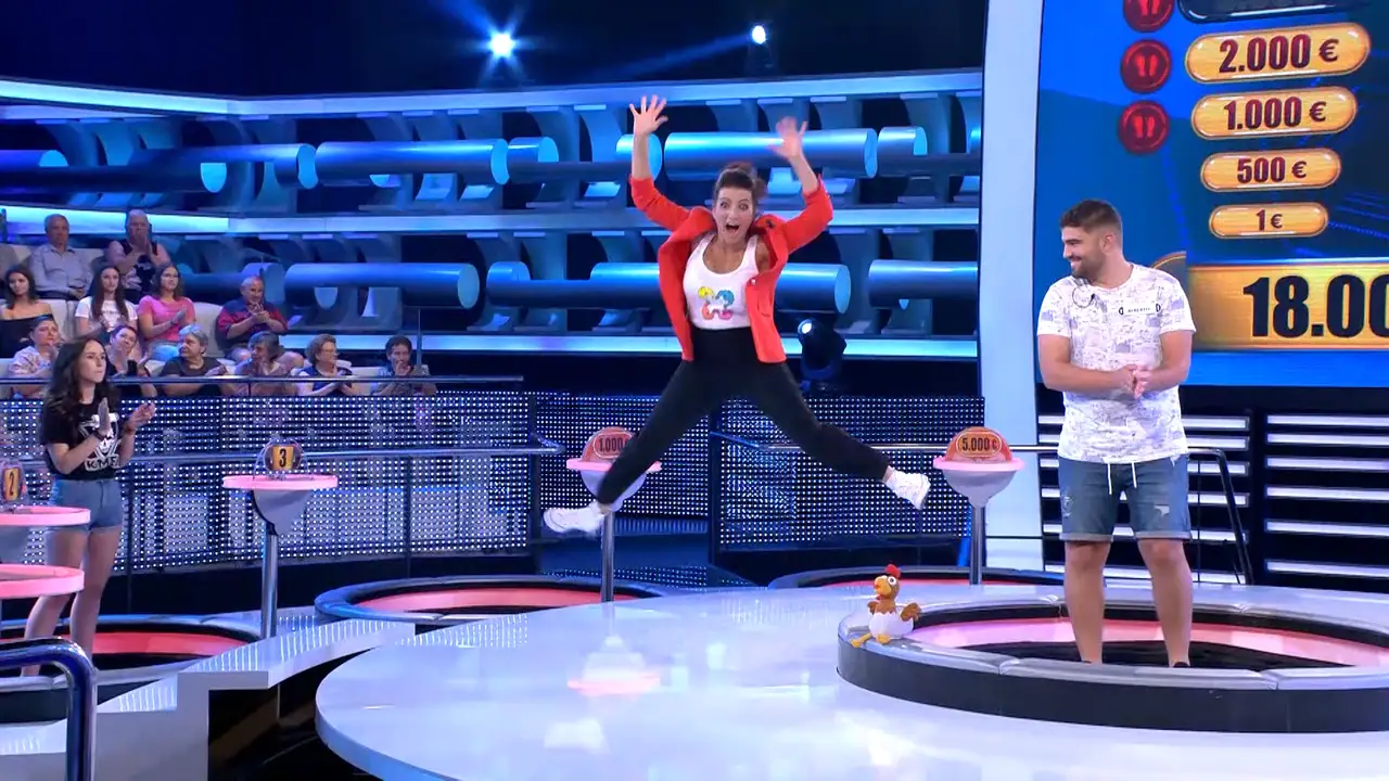 El curioso bucle fallido de Silvia Abril en ‘Ahora caigo!’