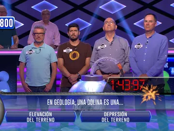 'Los Lobos', a punto de ser eliminados tras fallar seis preguntas en la bomba clasificatoria 'Los Lobos', a punto de ser eliminados tras fallar seis preguntas en la bomba clasificatoria