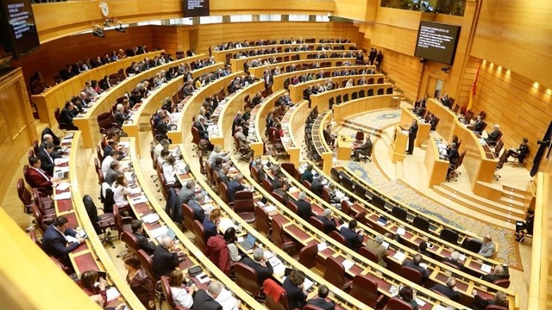 Imagen de una sesión en el Senado Imagen de una sesión en el Senado
