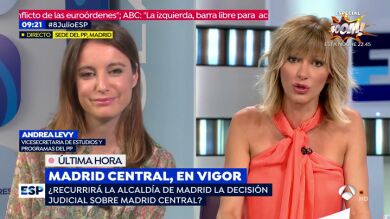 Andrea Levy, sobre Madrid Central: 