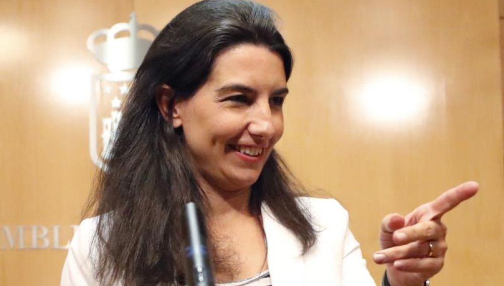 La portavoz de Vox en la Asamblea de Madrid, Rocío Monasterio