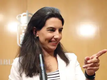 La portavoz de Vox en la Asamblea de Madrid, Rocío Monasterio La portavoz de Vox en la Asamblea de Madrid, Rocío Monasterio
