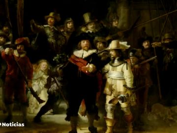 Comienza la restauración, en público, de "La Ronda de Noche", de Rembrandt