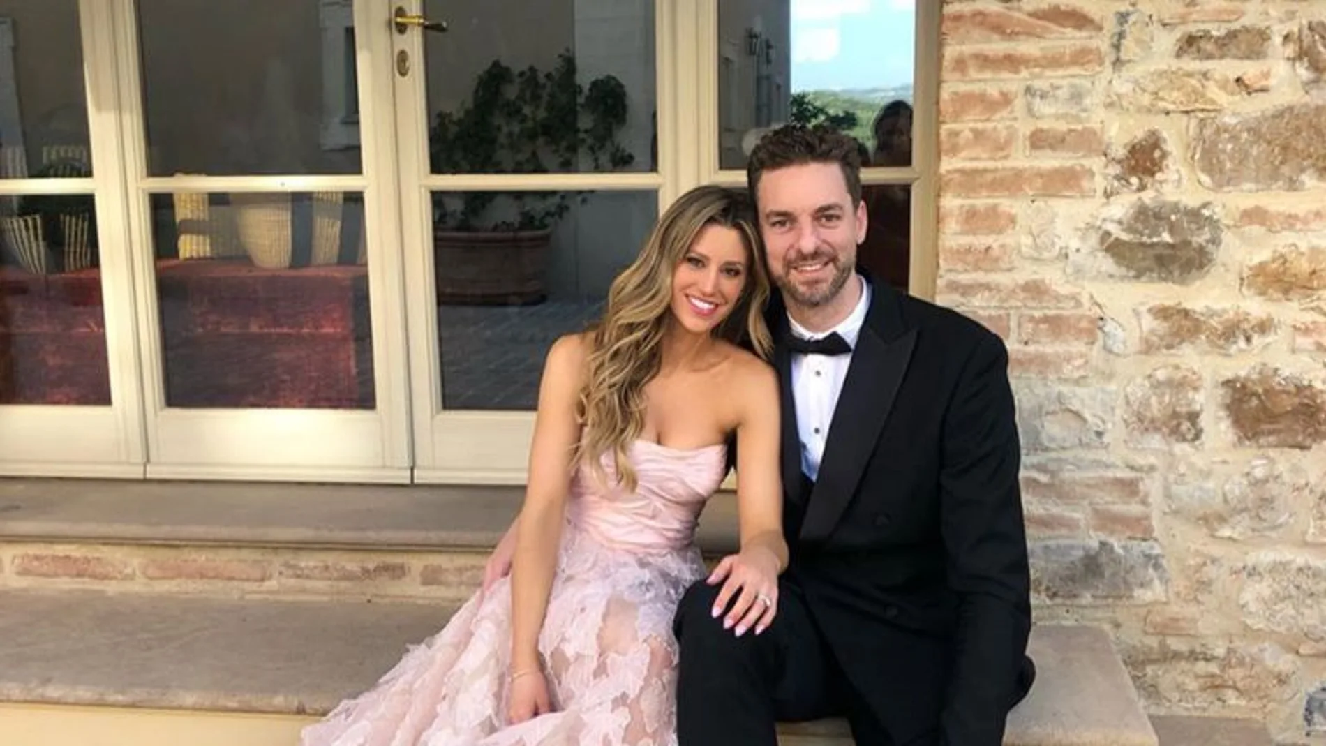 Catherine McDonnell y Pau Gasol Catherine McDonnell y Pau Gasol