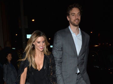 Catherine McDonnell y Pau Gasol Catherine McDonnell y Pau Gasol