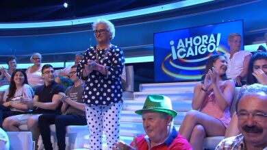 El increíble baile de ‘Lady topos’ en ‘¡Ahora caigo!’ durante la palabra gallina