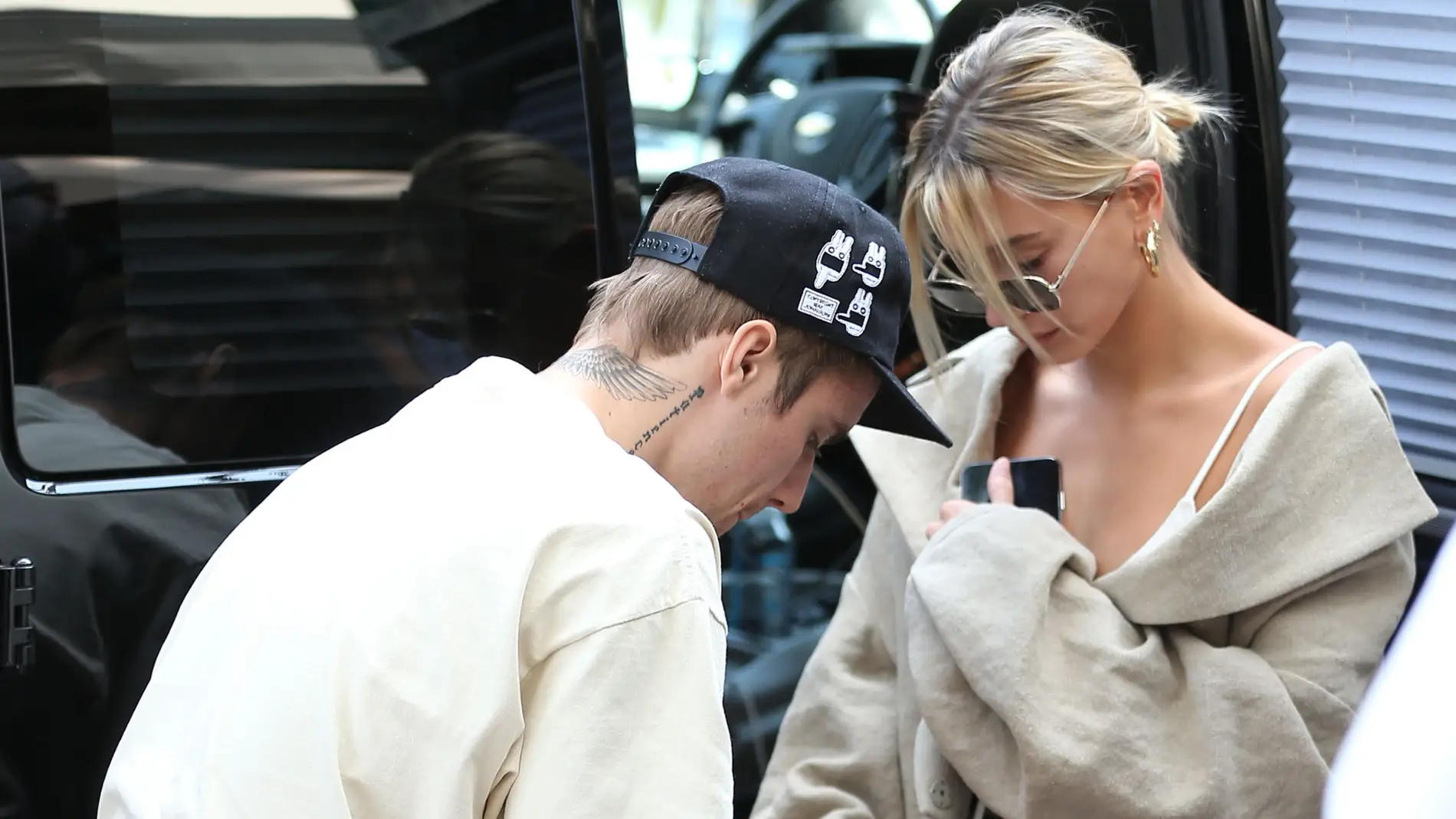 Hailey Baldwin y Justin Bieber
