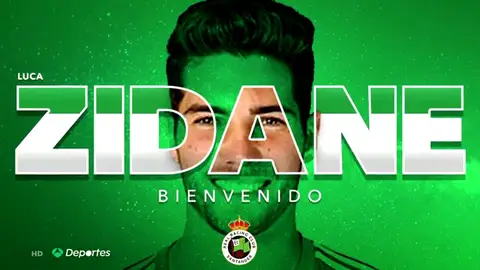 Luca Zidane se va cedido al Racing de Santander Luca Zidane se va cedido al Racing de Santander