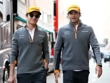 Norris y Sainz seguirán siendo pilotos de McLaren el siguiente año Norris y Sainz seguirán siendo pilotos de McLaren el siguiente año