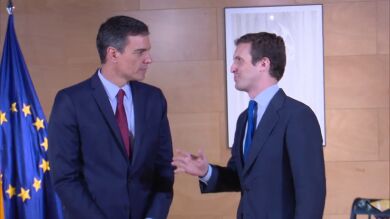 Sánchez se reúne con Casado, Rivera e Iglesias