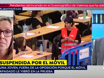 Suspendida por el telefono Suspendida por el telefono