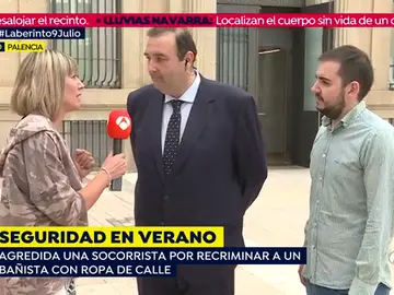 Agresión a una socorrista Agresión a una socorrista