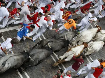 Tercer encierro de San Fermín Tercer encierro de San Fermín
