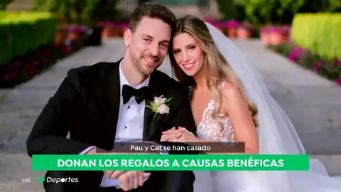 Pau Gasol se casa en secreto con Catherine McDonnell Pau Gasol se casa en secreto con Catherine McDonnell