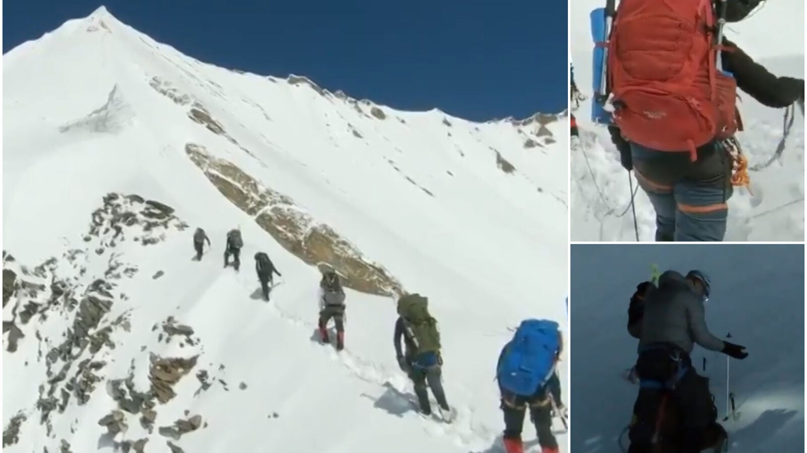 Recuperan el vídeo con las últimas imágenes de ocho montañeros antes de morir en el Himalaya