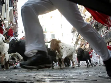 Cuarto encierro de San Fermín Cuarto encierro de San Fermín