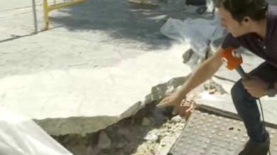 Alarma por desprendimientos en El Bosque (Cádiz): se hunden tres calles y aparecen grietas en las viviendas