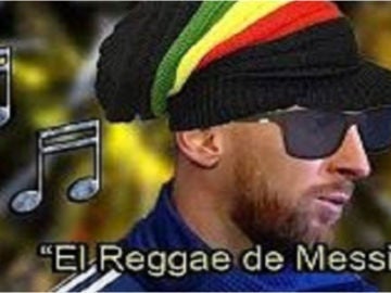 El divertido Reggae de Leo Messi