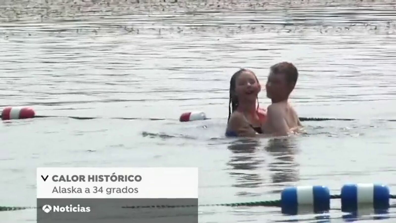 Los termómetros de Alaska marcan 34 grados: tres grados más que la temperatura más alta de su historia