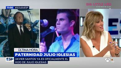 La prueba de ADN recogida de un vaso que ha determinado que Javier Sánchez es hijo de Julio Iglesias