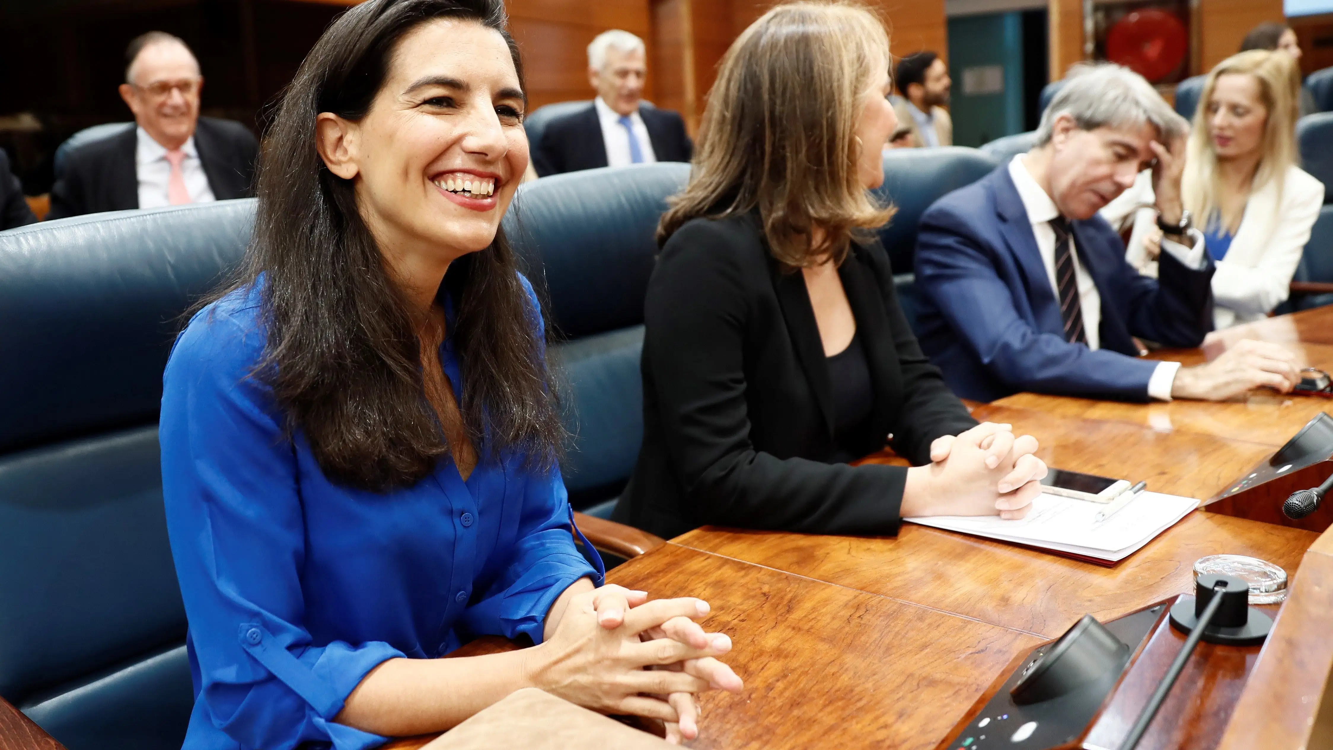 La candidata de VOX a la presidencia de la Comunidad de Madrid, Roc&iacute;o Monasterio