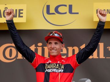 Dylan Teuns, ganador de la sexta etapa del Tour de Francia