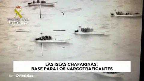 La Guardia Civil desmantela un refugio de narcolanchas en las Islas Chafarinas La Guardia Civil desmantela un refugio de narcolanchas en las Islas Chafarinas